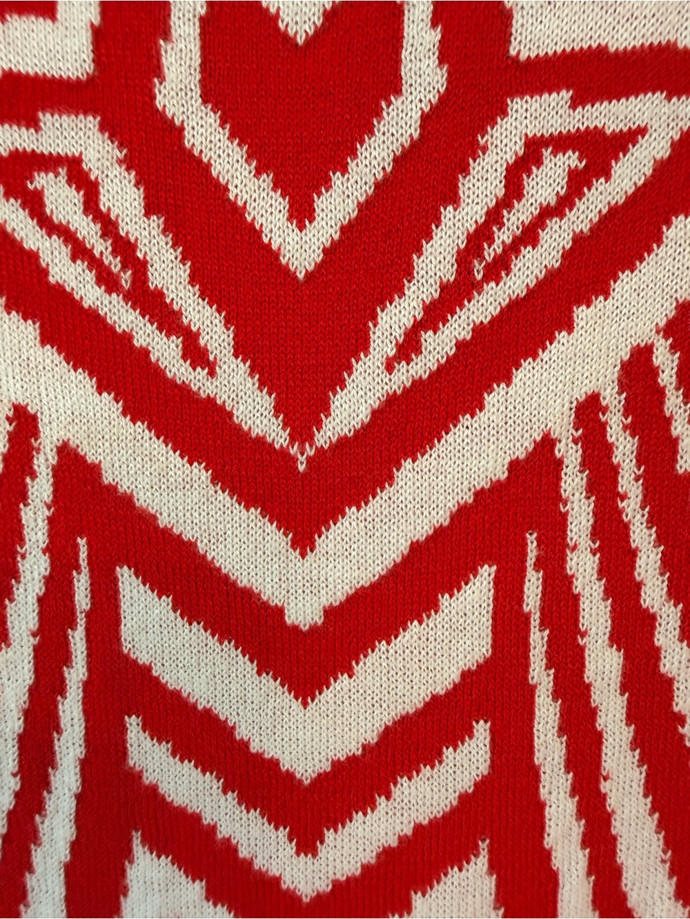 Gianni Bini woven knit tank midi dress, Red and White Bodycon Fit, Sz M - Picture 6 of 15